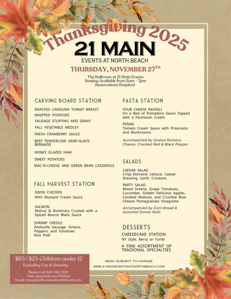 Ballroom Thanksgiving Brunch flyer