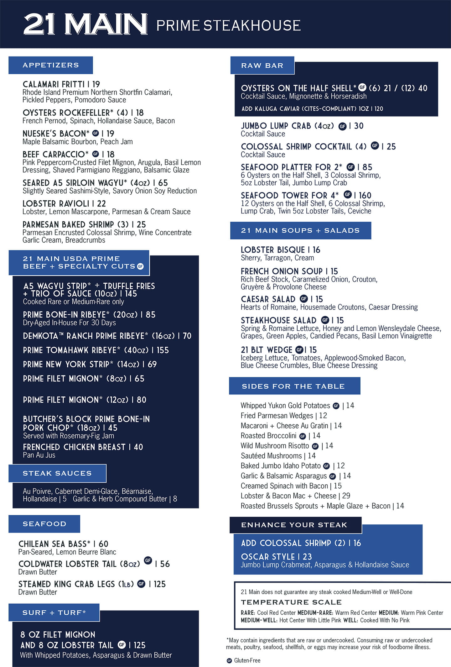 spring menu